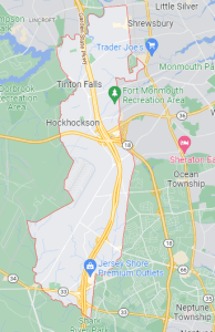 Tinton Falls NJ Home Inspection Services Map